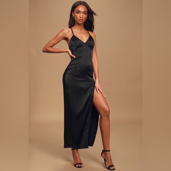 Lulus Dresses & Skirts - Lulus Black Maxi Dress